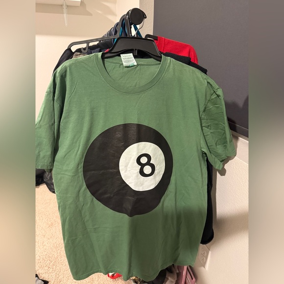 Urban Outfitters Tops - Urban Outfitters Green 8-Ball Tee
